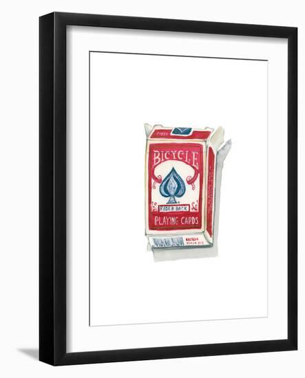 Playing Cards-Stacy Milrany-Framed Art Print