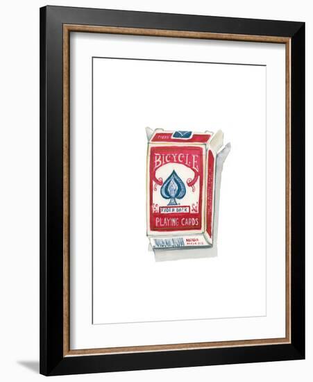 Playing Cards-Stacy Milrany-Framed Art Print