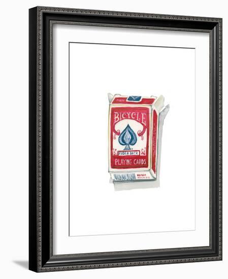 Playing Cards-Stacy Milrany-Framed Art Print