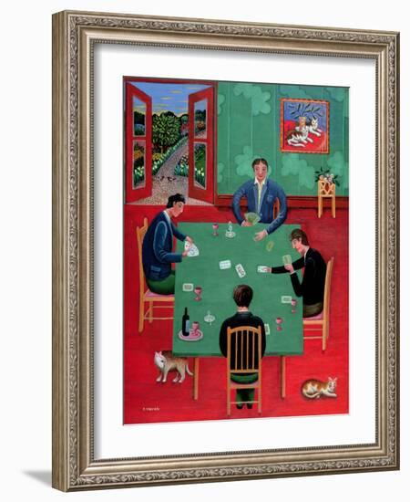 Playing Cards-Jerzy Marek-Framed Giclee Print