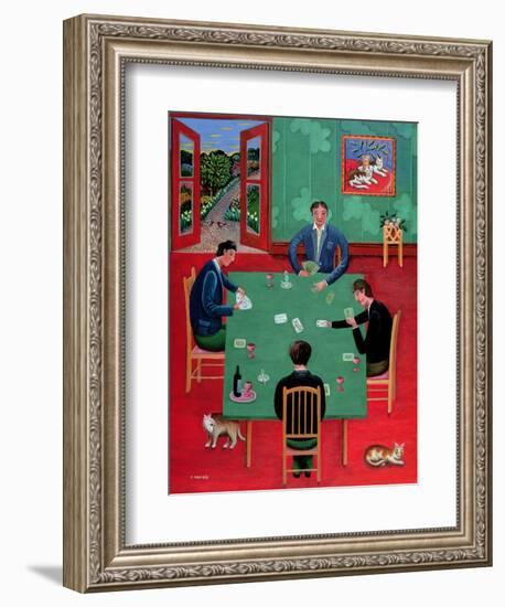 Playing Cards-Jerzy Marek-Framed Giclee Print