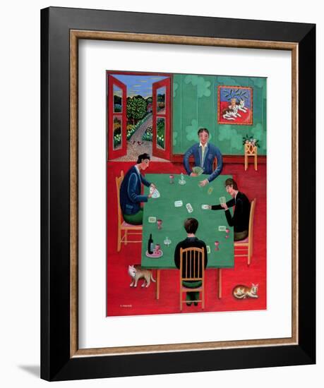 Playing Cards-Jerzy Marek-Framed Giclee Print