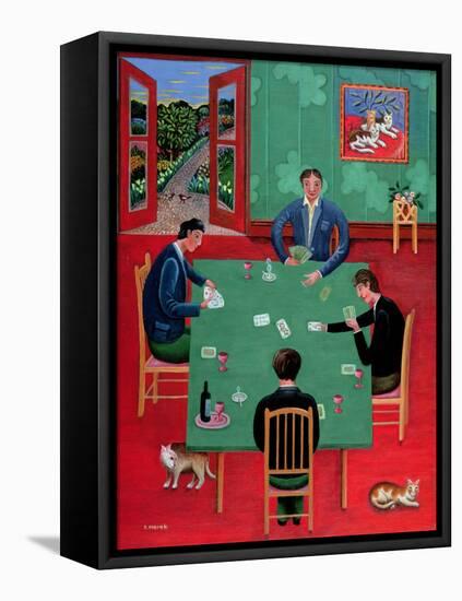 Playing Cards-Jerzy Marek-Framed Premier Image Canvas