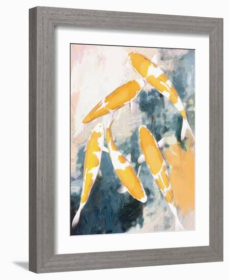 Playing Coy 1-Savannah Miller-Framed Art Print