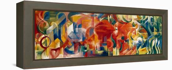 Playing Forms, 1914-Franz Marc-Framed Premier Image Canvas