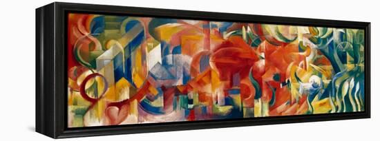 Playing Forms, 1914-Franz Marc-Framed Premier Image Canvas