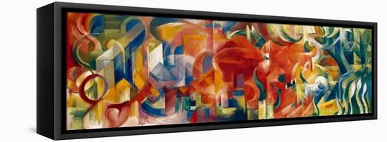 Playing Forms, 1914-Franz Marc-Framed Premier Image Canvas