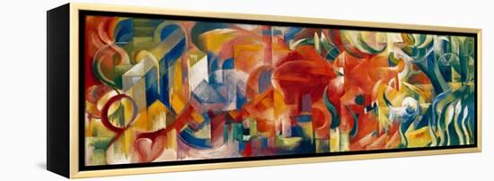 Playing Forms, 1914-Franz Marc-Framed Premier Image Canvas