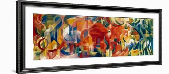 Playing Forms, 1914-Franz Marc-Framed Giclee Print