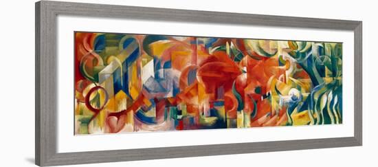 Playing Forms, 1914-Franz Marc-Framed Giclee Print