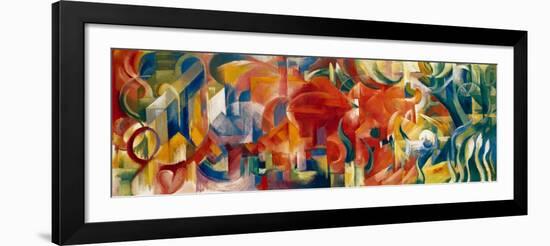 Playing Forms, 1914-Franz Marc-Framed Giclee Print