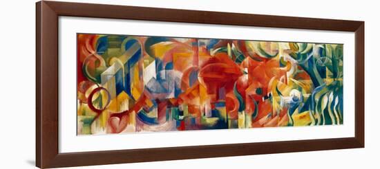 Playing Forms, 1914-Franz Marc-Framed Giclee Print