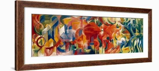 Playing Forms, 1914-Franz Marc-Framed Giclee Print