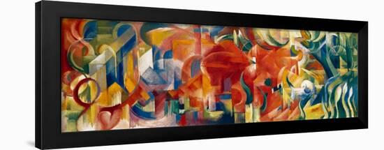 Playing Forms, 1914-Franz Marc-Framed Giclee Print