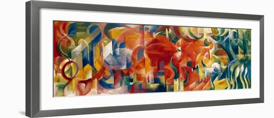 Playing Forms, 1914-Franz Marc-Framed Giclee Print