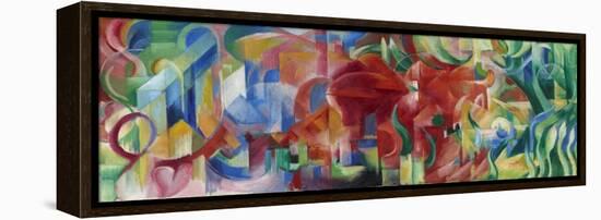 Playing Forms, 1914-Franz Marc-Framed Premier Image Canvas