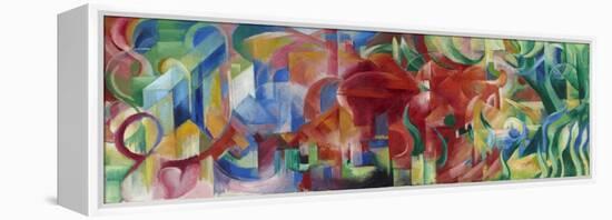 Playing Forms, 1914-Franz Marc-Framed Premier Image Canvas