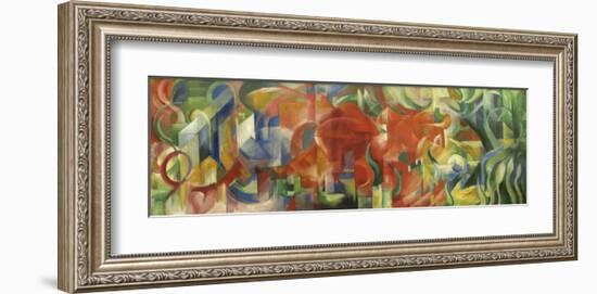 Playing forms-Franz Marc-Framed Giclee Print