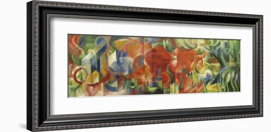 Playing forms-Franz Marc-Framed Giclee Print