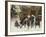 Playing in the Snow, 1875-Herbert William Weekes-Framed Giclee Print