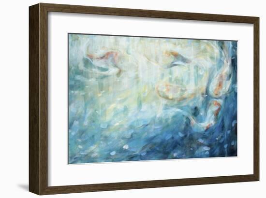 Playing Koi-Karen Lorena Parker-Framed Giclee Print