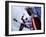 Playing Lacrosse-null-Framed Photographic Print