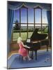 Playing Mozart-Liz Wright-Mounted Giclee Print