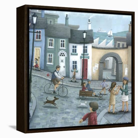 Playing Out-Peter Adderley-Framed Stretched Canvas