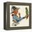 Playing Pirate, 1957-null-Framed Premier Image Canvas