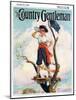 "Playing Pirate," Country Gentleman Cover, March 1, 1929-William Meade Prince-Mounted Giclee Print