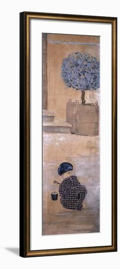 Playing With Puddles-Pierre Bonnard-Framed Premium Giclee Print