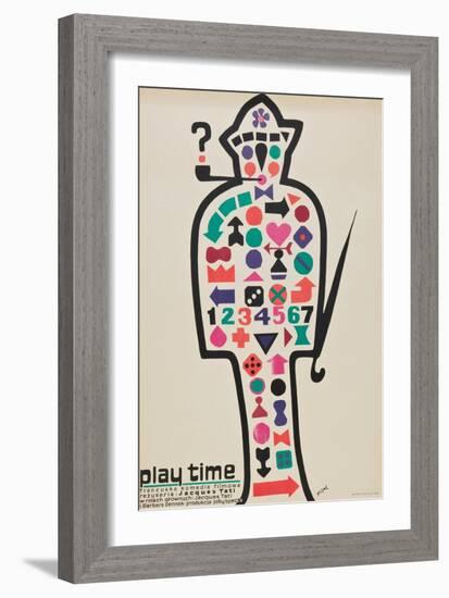 Playtime, 1967, Directed by Jacques Tati-null-Framed Giclee Print
