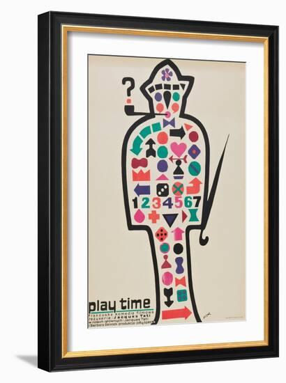 Playtime, 1967, Directed by Jacques Tati-null-Framed Giclee Print