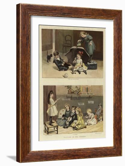 Playtime in the Nursery-Alice Havers-Framed Giclee Print