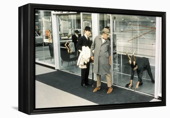 Playtime, Jacques Tati, 1967-null-Framed Stretched Canvas