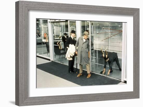 Playtime, Jacques Tati, 1967-null-Framed Premium Photographic Print