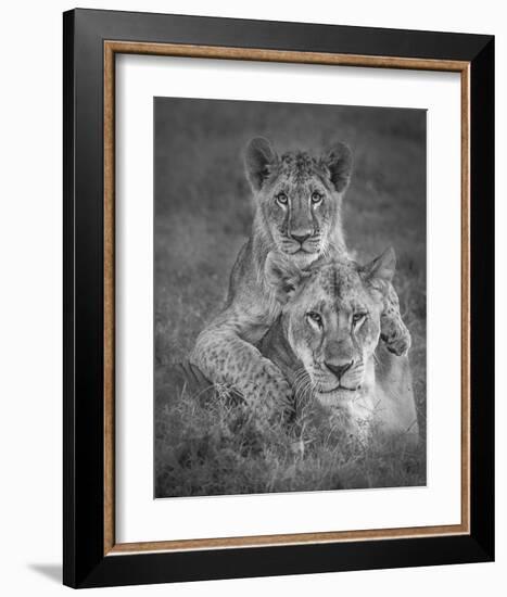 Playtime With Mama!-Ali Khataw-Framed Giclee Print