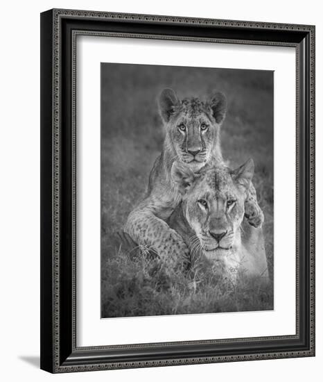 Playtime With Mama!-Ali Khataw-Framed Giclee Print