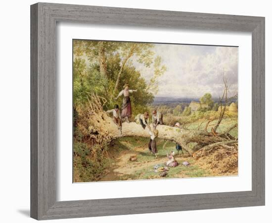 Playtime-Myles Birket Foster-Framed Giclee Print