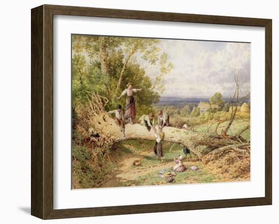 Playtime-Myles Birket Foster-Framed Giclee Print