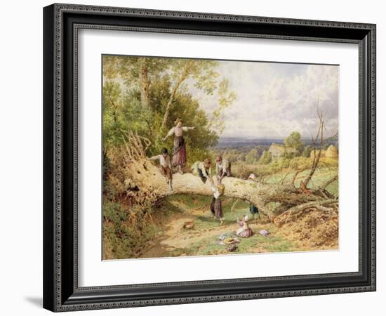 Playtime-Myles Birket Foster-Framed Giclee Print