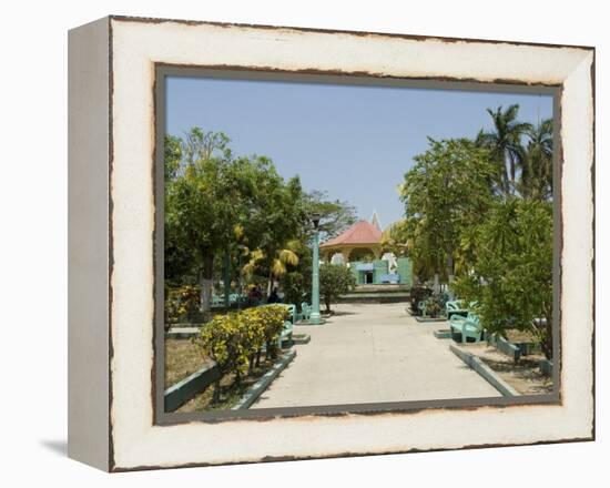 Plaza Central, Liberia, Costa Rica, Central America-R H Productions-Framed Premier Image Canvas