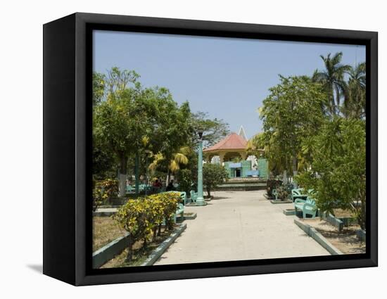 Plaza Central, Liberia, Costa Rica, Central America-R H Productions-Framed Premier Image Canvas