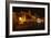 Plaza De Armas at Night, San Juan, PR-George Oze-Framed Photographic Print