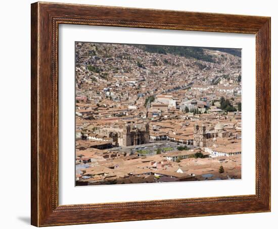 Plaza De Armas, Cusco, Peru-Diane Johnson-Framed Photographic Print