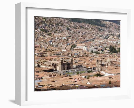 Plaza De Armas, Cusco, Peru-Diane Johnson-Framed Photographic Print