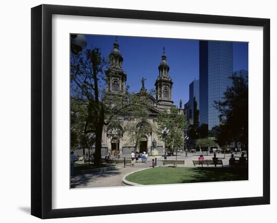 Plaza de Armas, Santiago, Chile-null-Framed Photographic Print