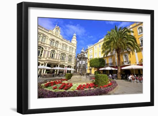 Plaza de Cairasco, Triana, Las Palmas de Canary Islands, Spain-Neil Farrin-Framed Photographic Print