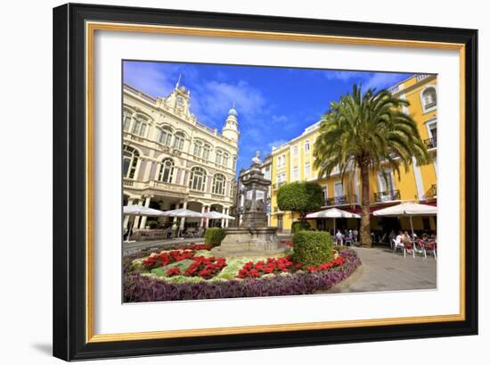 Plaza de Cairasco, Triana, Las Palmas de Canary Islands, Spain-Neil Farrin-Framed Photographic Print