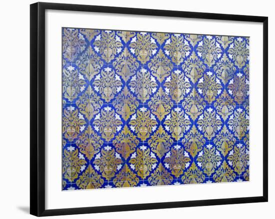 Plaza De Espana, Seville, Seville Province, Andalucia, Spain-Alan Copson-Framed Photographic Print